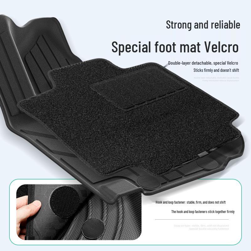 Eco-Friendly TPE Floor Mats for 2024-2025 Li Auto MEGA Car, Vehicle-Specific and Trunk Mats.