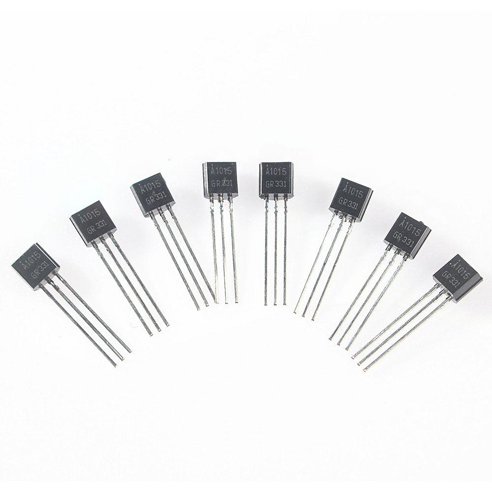 160/170/600 Stück Transistor-Sortiment-Kit - 15, 16, 17 Werte PNP NPN Set Inklusive S9012, S9013, 2N2222, S9015, S9018 TO-92