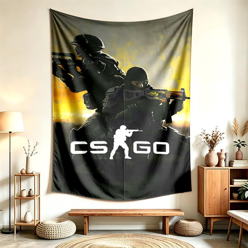 Counter Strike (14) Wandteppich Geeignet Für Die Dekoration Von Häusern Wohnheimen Und Schlafzimmern Weich Anzufassen Und Ein Perfektes Geschenk Für Freunde Und Familie