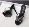 Pantofole da donna con tacco 15 cm, discoteca sexy, moda, acqua alta, LFD-8661-45