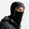 Integrated Mask Head Cover Neck Guard Fleece-Lined Thickened Heat Accumulation Warm Windproof Durable Breathable for Outdoor