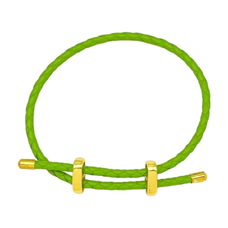 Fashionable Sturdy Leather Bracelet With Natural Buckles Accent Suitable for Women Everyday and Holiday Casual Use