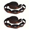2pcs Heavy Duty Hammock Straps with Load Bearing Rope for Camping, Hiking, and Outdoor Swing Hanging