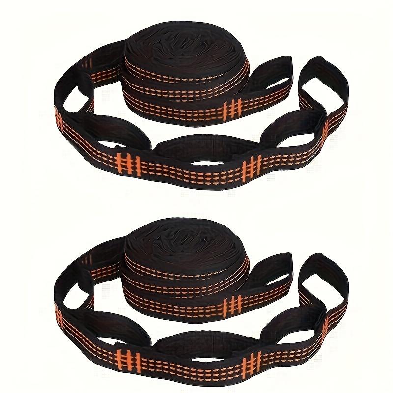2pcs Heavy Duty Hammock Straps with Load Bearing Rope for Camping, Hiking, and Outdoor Swing Hanging