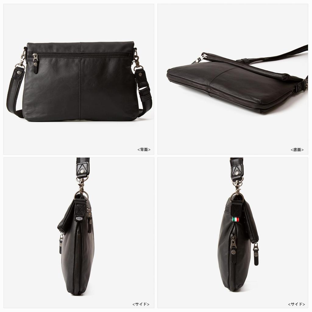 [Doubles] Harvest Label VLR-1656 Shoulder BagClutch, Black