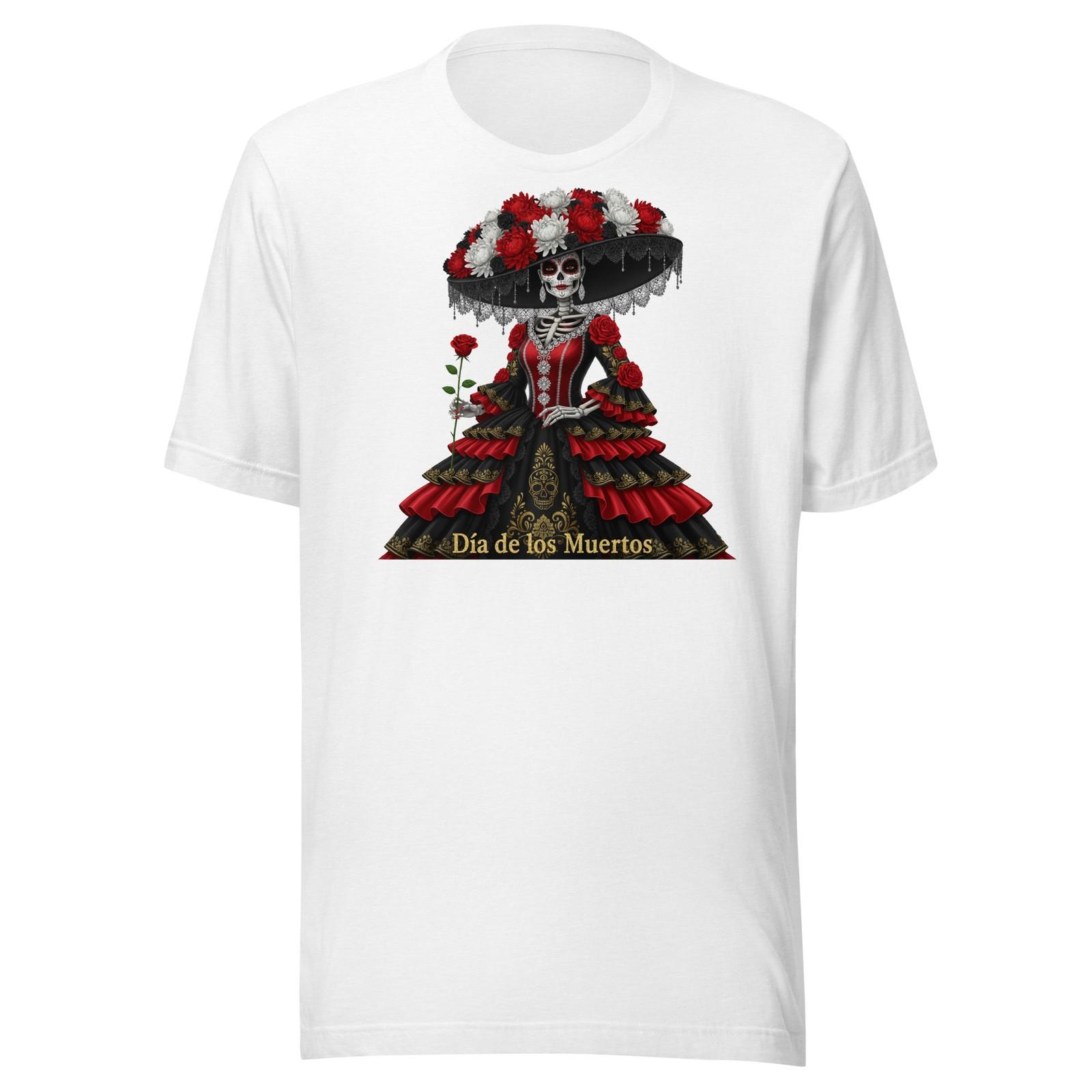 Catrina Dia de los Muertos Unisex t-shirt S