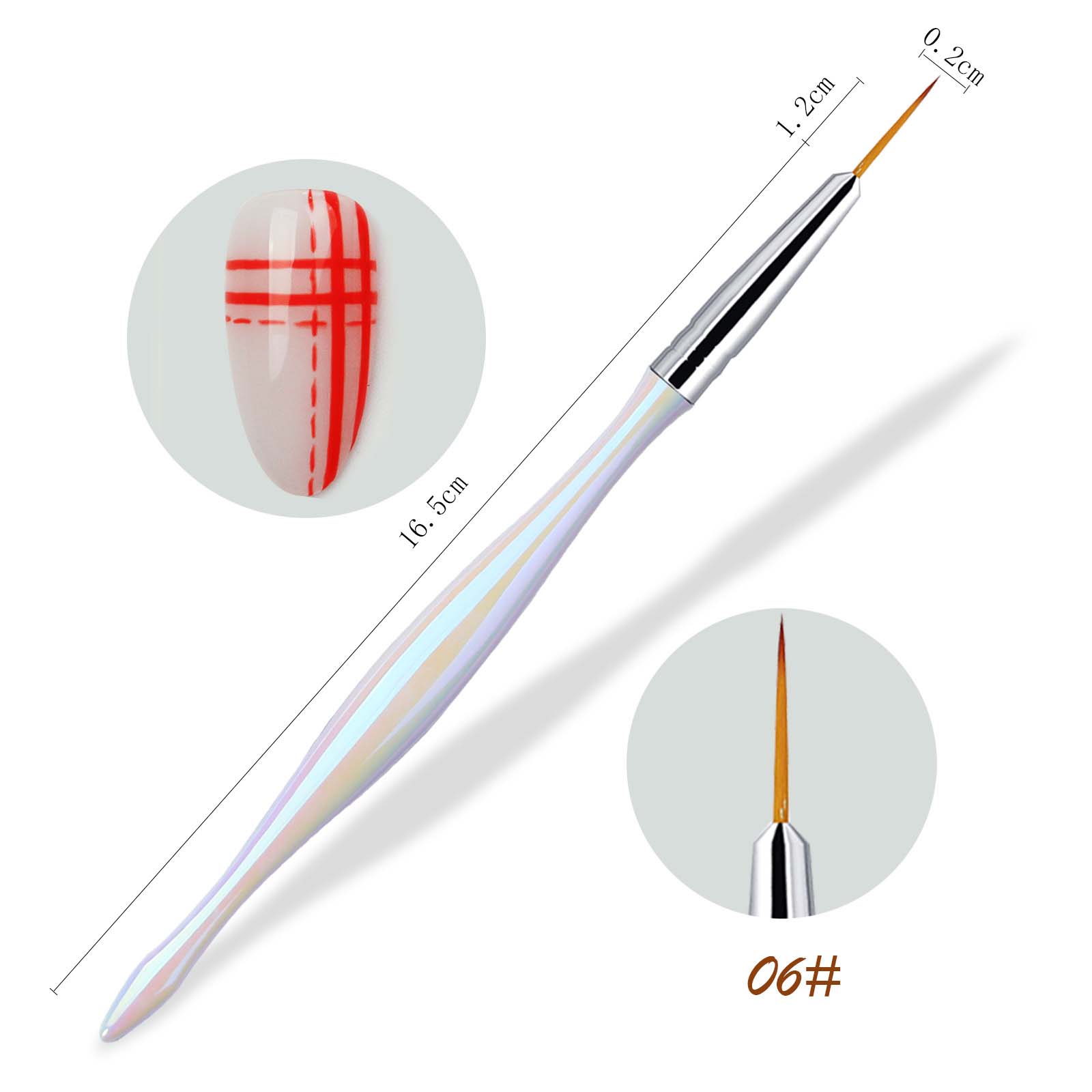 

LaserNail Art Pen Brush Набор кистей для рисования ногтей для маникюра Профессиональный дизайн салона Рисунок Цветочная ручка Инструмент для дизайна ногтей