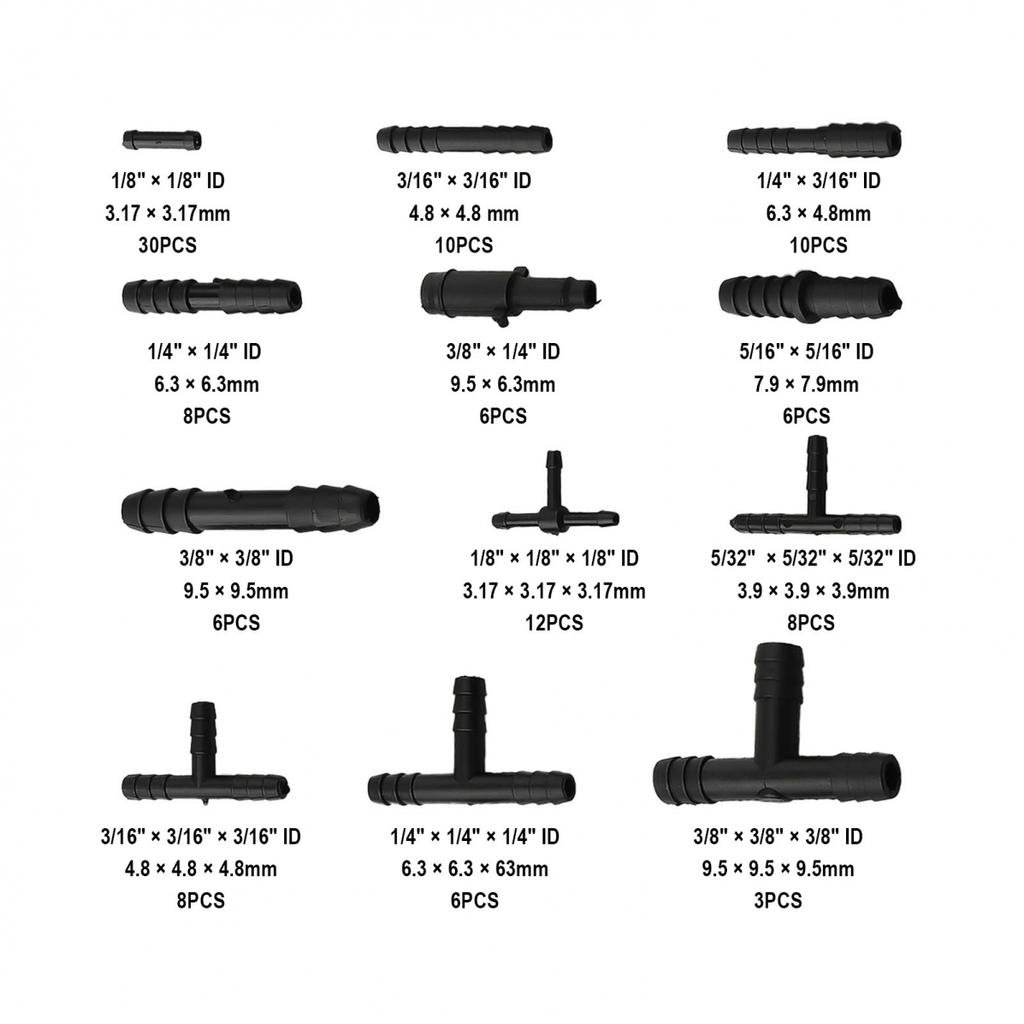 Automotive Hose Connectors Car Hose Connector Hose Connector Assortment