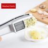 Multifunction Manual Garlic Press & Slicer 2 In1 Household Aluminum Alloy Garlic Crusher Chopper Gadget Kitchen Tool Accessories
