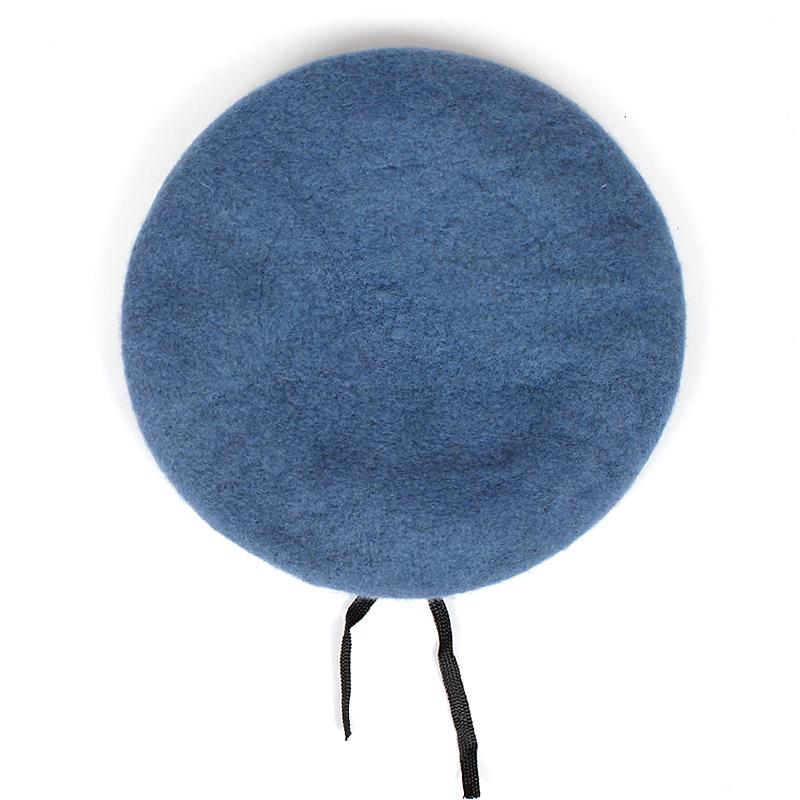 Color Unisex Solid Hat Beret Men Women Painters Hats Autumn Winter Warm Berets Flat Caps Casual Cap