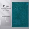 A4 Large Cutting Mat for Art, Crafts, and DIY Projects - Child-Friendly, Clay and Drawing Mat with Anti-Cut Features