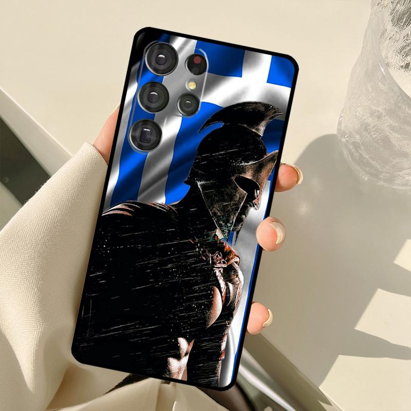 

Чехол Греция Греческий флаг для Samsung Galaxy S24 Ultra S21 S22 S23 S25 Ultra S9 S10 Plus S20 FE S25 FE Задняя крышка Galaxy S25 FE