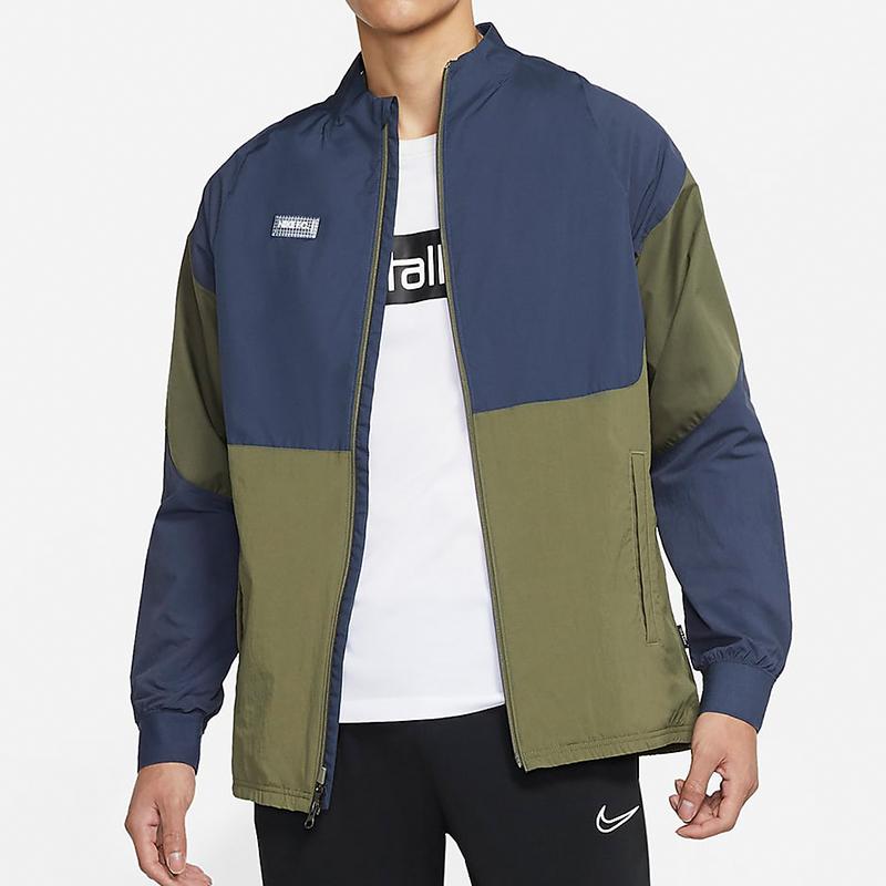 Nike FC. AWF Fußballtraining Lässige gewebte Windjacke Herrenjacken Olivgrün CW5500-222