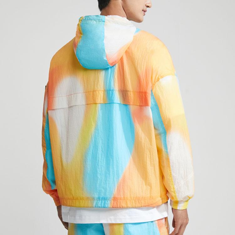 Calvin Klein Colorful Hooded Zip-Up Long Sleeve Jacket Men jackets J323472-0K9