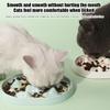Reine Farbe Einfacher Slow-Food-Teller Slow Food Anti-Erstickungs-Vorrichtung Katze Hund Haustierbedarf Haustierzubehör Katzennapf