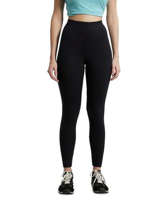 Women's Super Combed Cotton Elastane Stretch High Rise Leggings with Ultrasoft Waistband