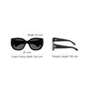 Gucci Rectangle Sunglasses Men Sunglasses Black GG1599SA001