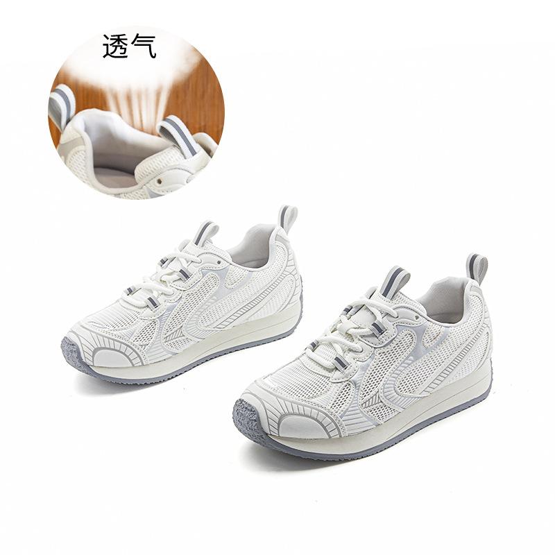 Absorbent sole dad shoes women's 2025 summer new platform-soled sports shoes women's versatile casual shoes mesh breathable women's shoes