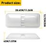 12V Interior LED Ceiling Light Double Dome W/switch For Car Boat Camper Trailer