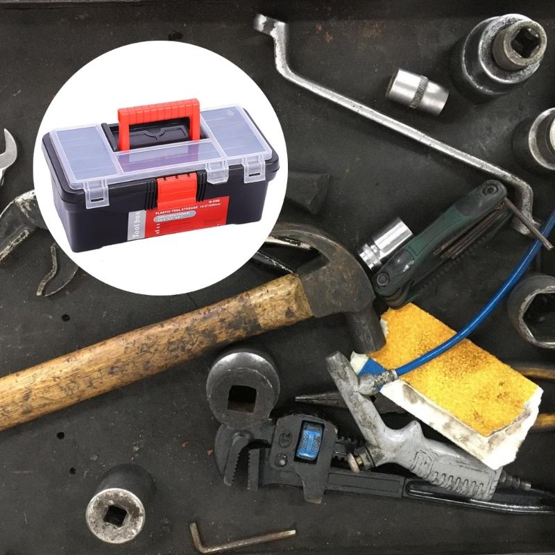 Tool Box Waterproof Storage Bin Tool Storage Case Waterproof Container Tool Electric Storage Container Repair Case