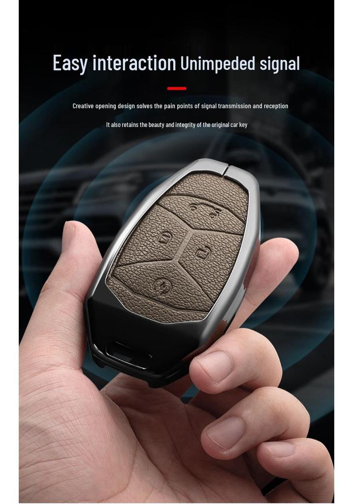 Lynk & Co 03 Key Case: Anti-Drop Protective Shell with Buckle for Models 01/02/05/06/08/09 - Men & Women