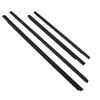 4pcs Car Window Weather Strip Replacement for Sentra 2001 2006 Windproof Rainproof Automotive Weather Rubber Seal Strip