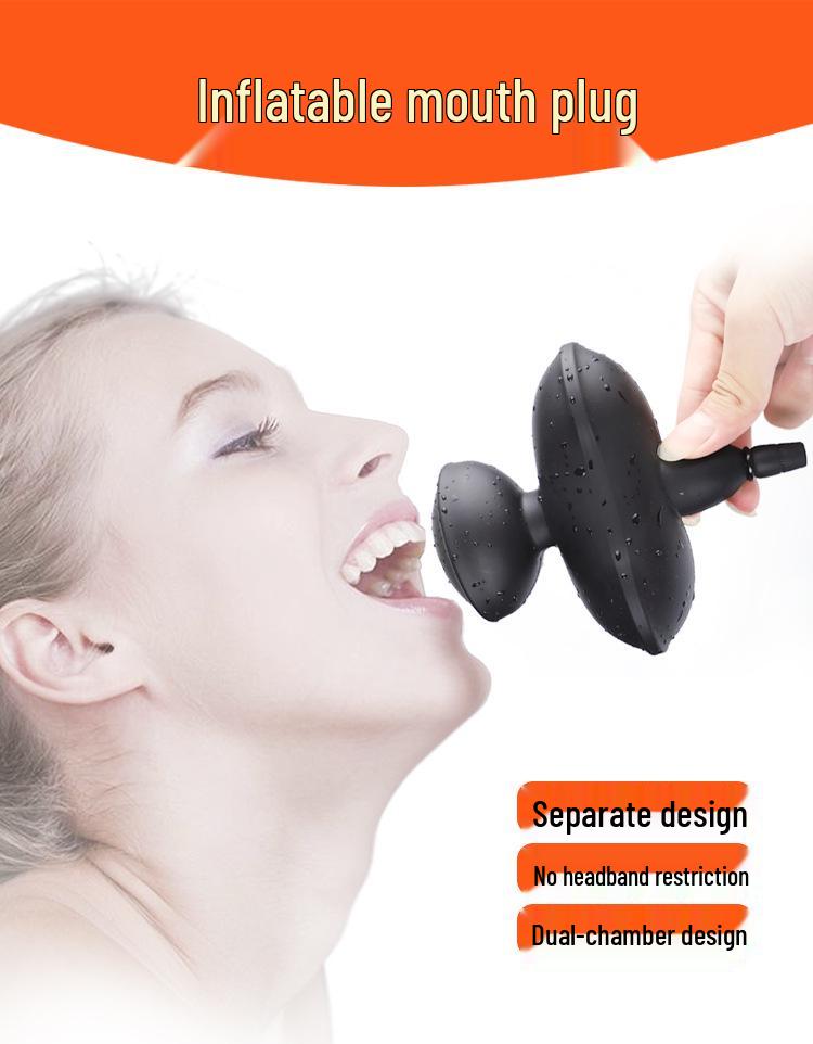 Psylocke Aufblasbarer Fesselknebel: Erotisches Gerät für Männer & Frauen