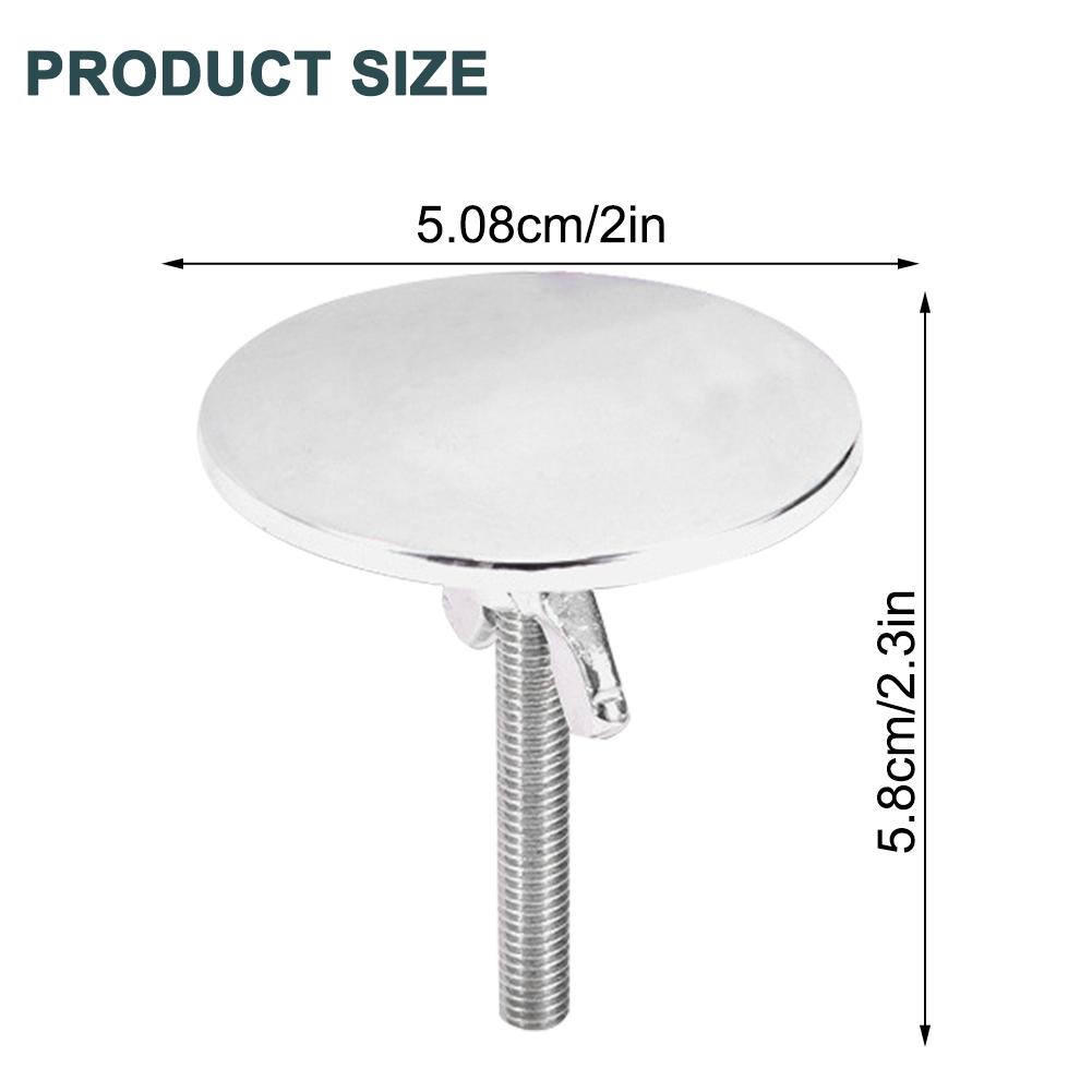 Easy Installation Kitchen Sink Tap Hole Cover Stainless Steel 2 Diameter