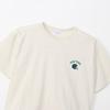Champion Short Sleeve Loose Graphic Casual Kids' T-Shirt, 100% Cotton, Fit, Print, Style, Oatmeal, CK-Z326
