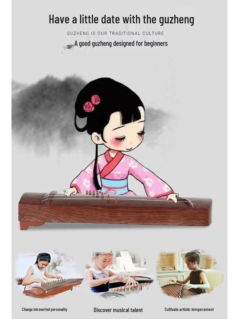 Beginner Desktop Guzheng: Educational Toy for Children's Music Interest