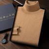Men's Business Casual High Turtleneck Pure Cashmere Sweater