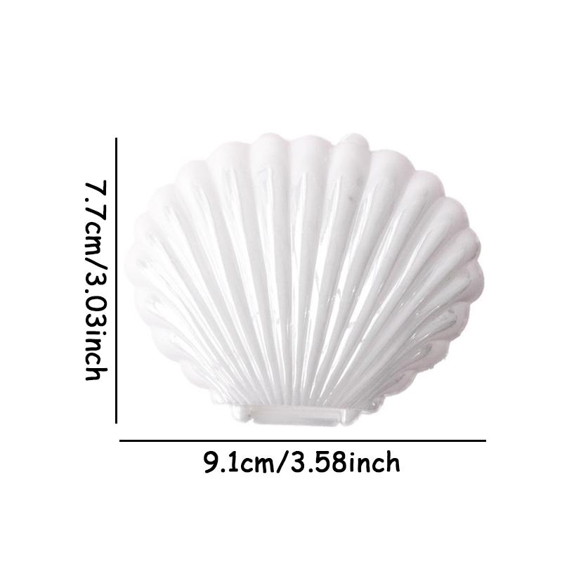 5pcs Cute Metallic Shell Plastic Candy Box Make Up Jewelry Storage Boxes Wedding Birthday Baby Shower Gift Box Party Favor Decor