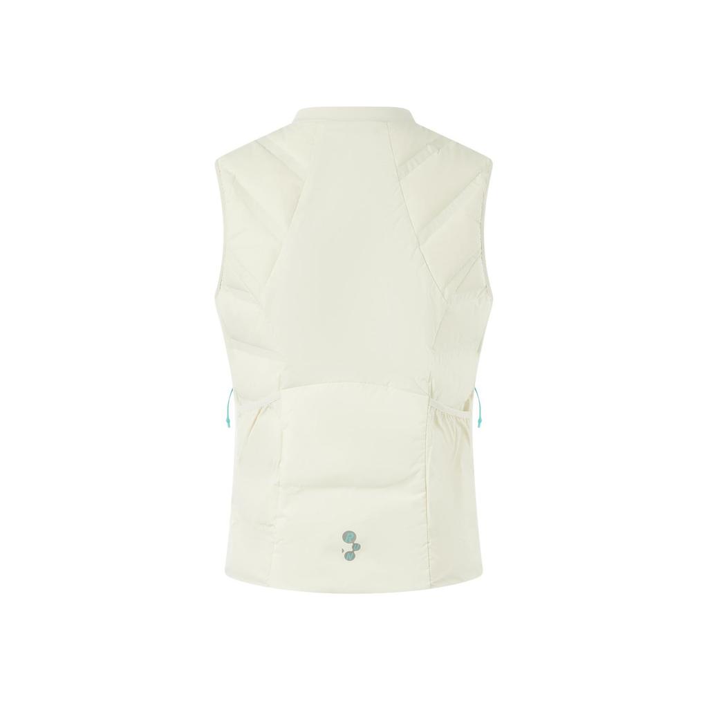 Li Ning Running Series Comfortable Casual Zip V-Neck Vest Women Vests Gelatin-Yellow AYMU036-2