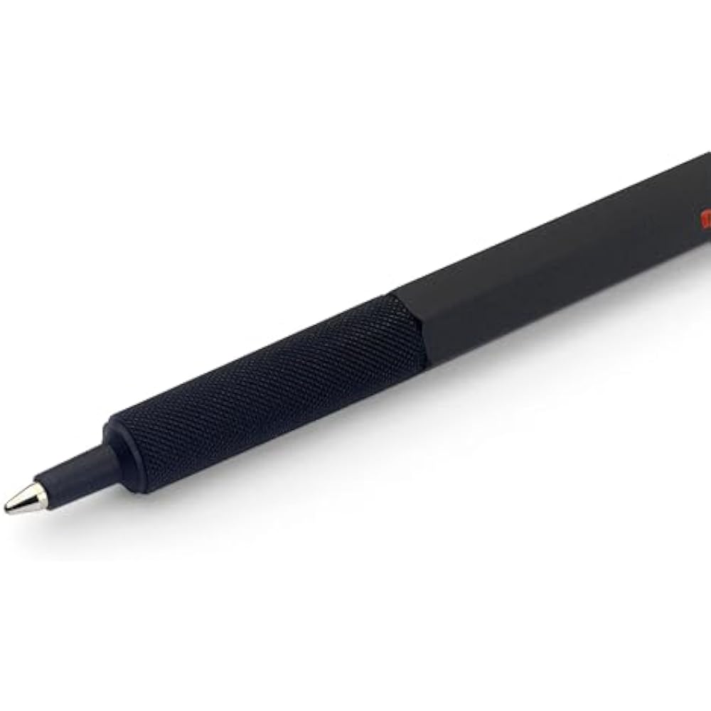 Rotring (Rotring) Rotring 600 Ballpoint Pen, Black M, Medium, Oil-based, in a Cosmetic Box, Knock...