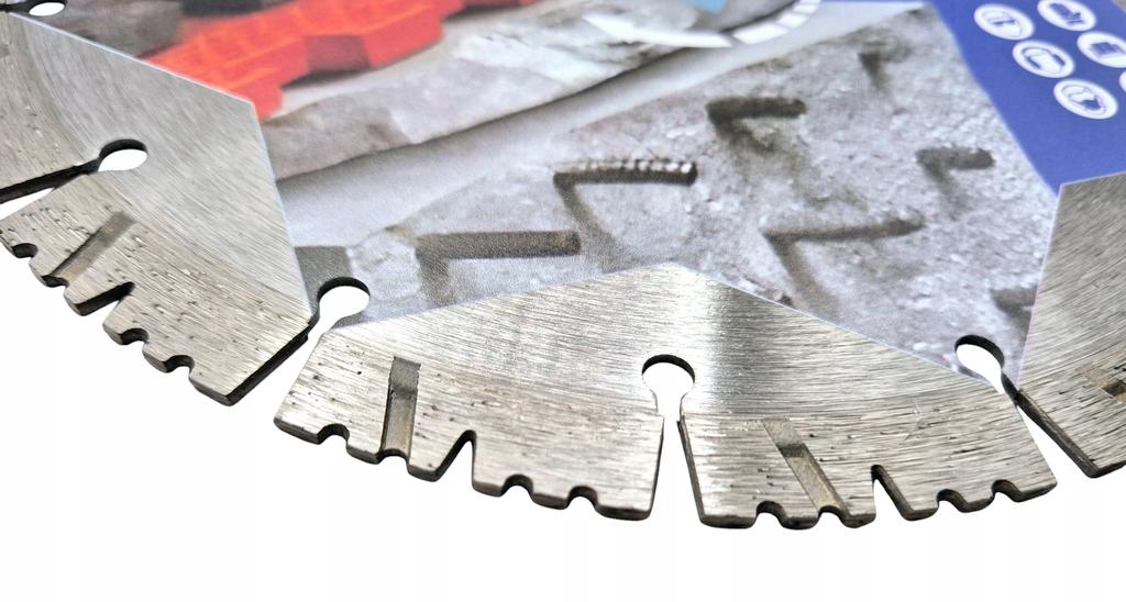 Tarcza Diamentowa Falon-Tech 230 Mm Pro Do Betonu Zbrojonego Kostki Cegły