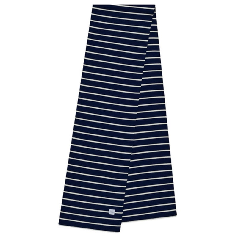 Velsey Stripe Muffler [NAVY]
