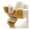 [HAYAHARU] Baby room socks with anti-slip pads, cute animal pattern, newborn, warm, cold protection, baby gift, fall, winter, soft, cotton, 0-3 years