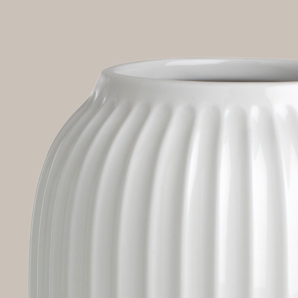 KAHLER Vase H200 White Hammershøi