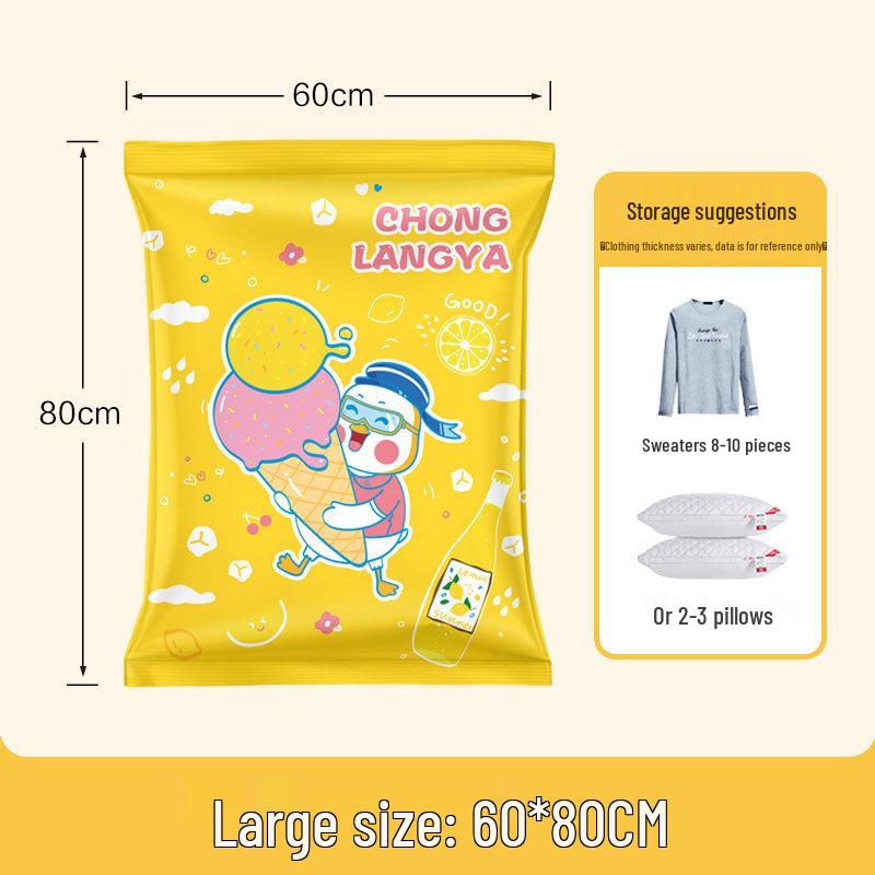 Moisture-Proof Vacuum Storage Bags for Quilts and Clothes