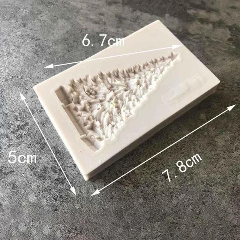 2025 Moules Époxy DIY Série Noël Décor Gâteau Forme Arbre de Noël Moules en Silicone Petits Outils Accessoire de Cuisine Pâtisserie