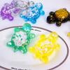 Color Turtle Figurine Micro Landscape Decor Car Interior Ornament Cartoon Fish Tank Decoration