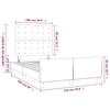 Bed Frame with Headboard White 120 x 200 cm Faux Leather