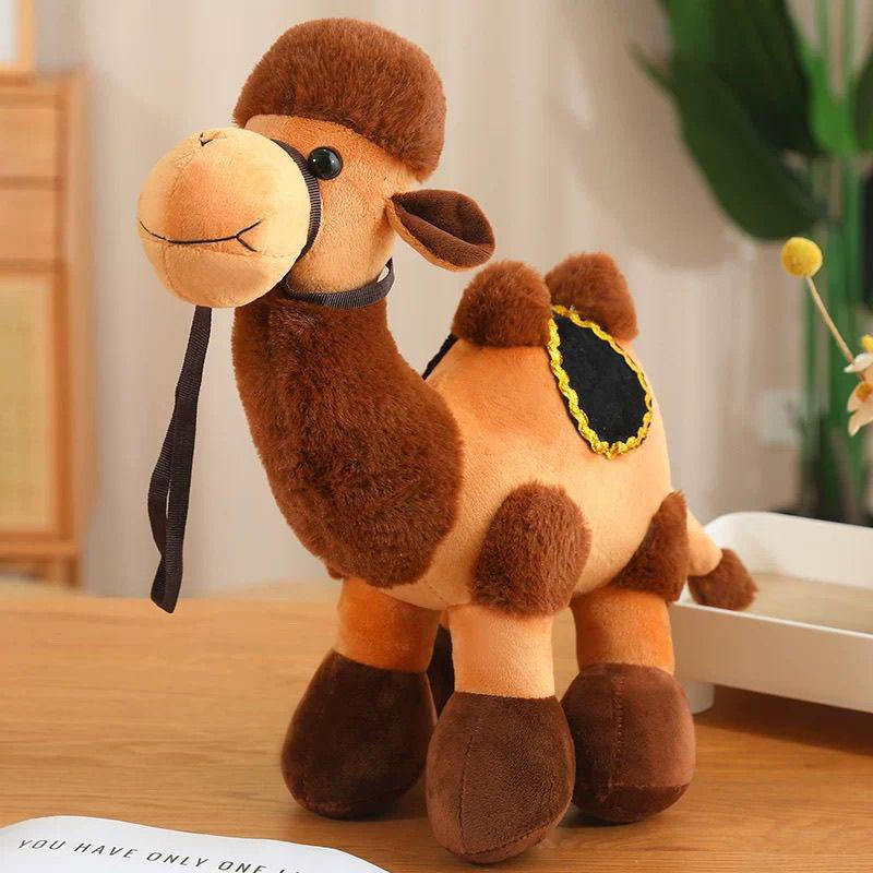 Favorite Toy Unisex Kids Cute Bactrian Camel Plush Toy Soft Stuffed Animal Desert Camel Plushie Creative Gift For Kid And Adults Home Decor Festival Gift