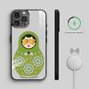 Beautiful Cool Russian Matryoshka Phone Case For iPhone17,16,15,14,13,12,11 Plus,Pro Max Magnetic For Magsafe Wireless Charging