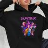 Unisex Huvtröjor & Sweatshirts Ny Anime KPop Demon Hunters Superstars Huvtröja