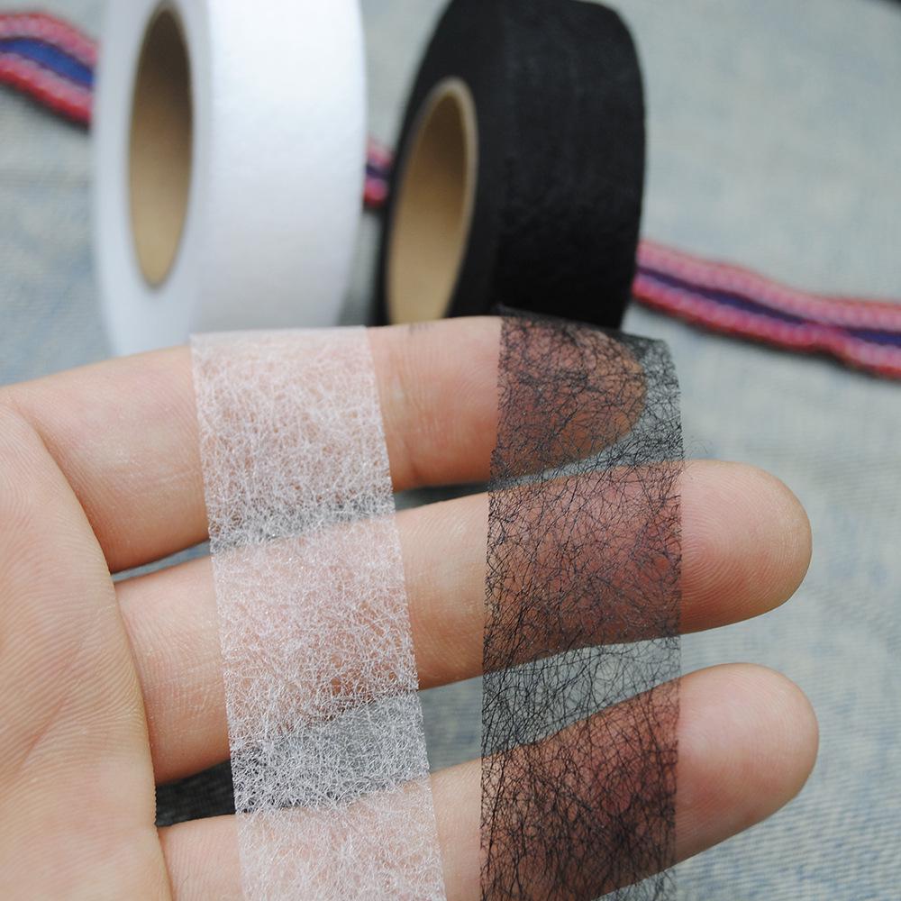 In-Stock 1-5cm Double-Sided Hot Melt Adhesive Mesh Interlining Fabric for DIY and Clothing