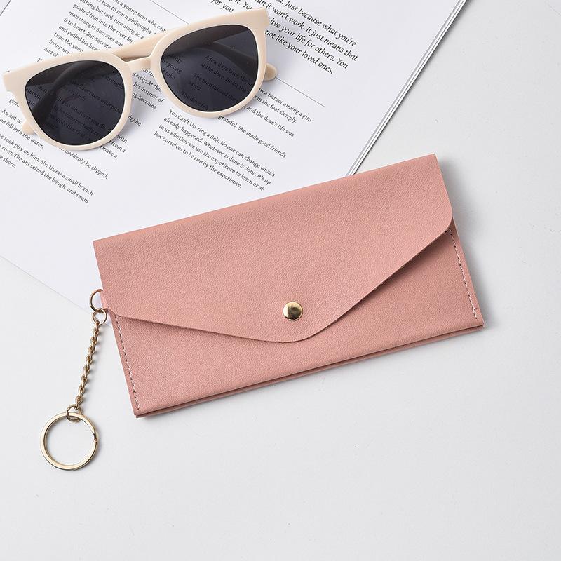 Damen Geldbörse, Lange Clutch Tasche, Einfach und Modisch, Große Kapazität Weiches Leder Kartenetui, Handy Tasche.