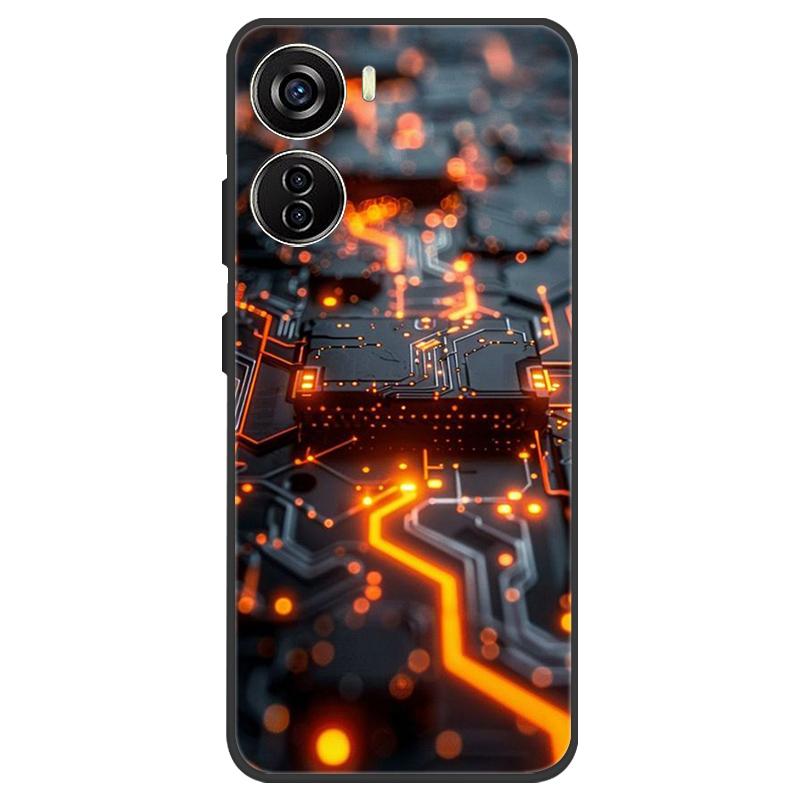 For ZTE Nubia Neo 5G Case Silicone Luxury Space Soft Bumper for ZTE Nubia Neo 5G Phone Cover TPU Funda Nubia Neo Fashion Bag