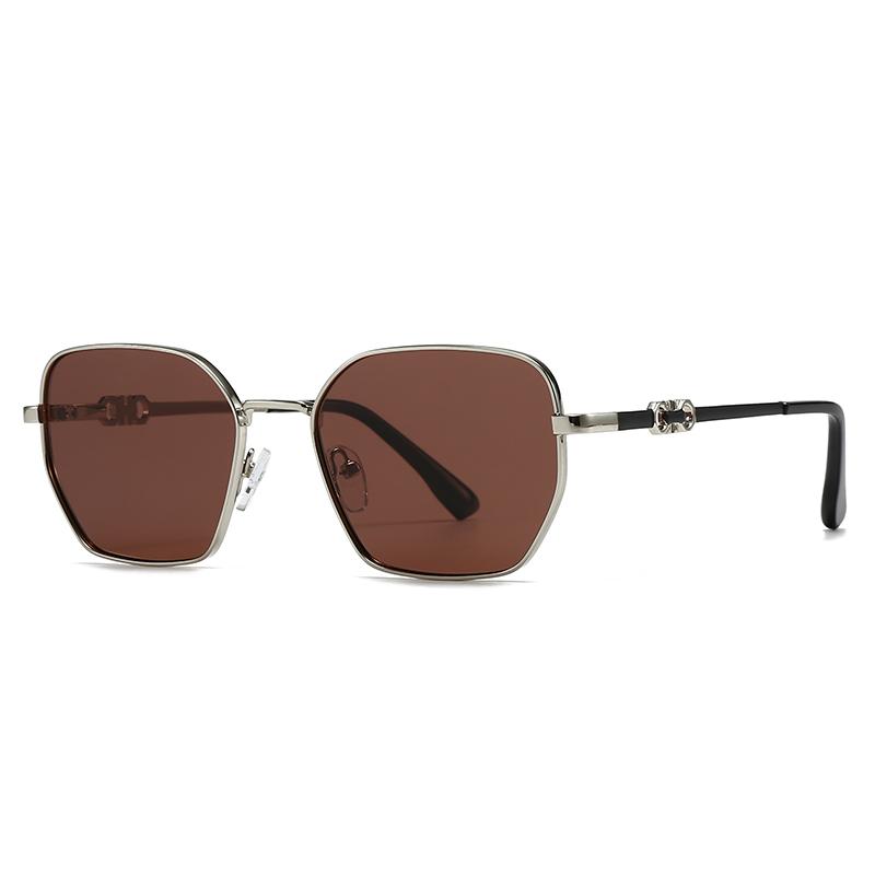 Sunglasses Popular Cross-Border Export Item Men's Sunglasses for European and American Street Style Instagram Influencer Model Square Sunglasses 1410
