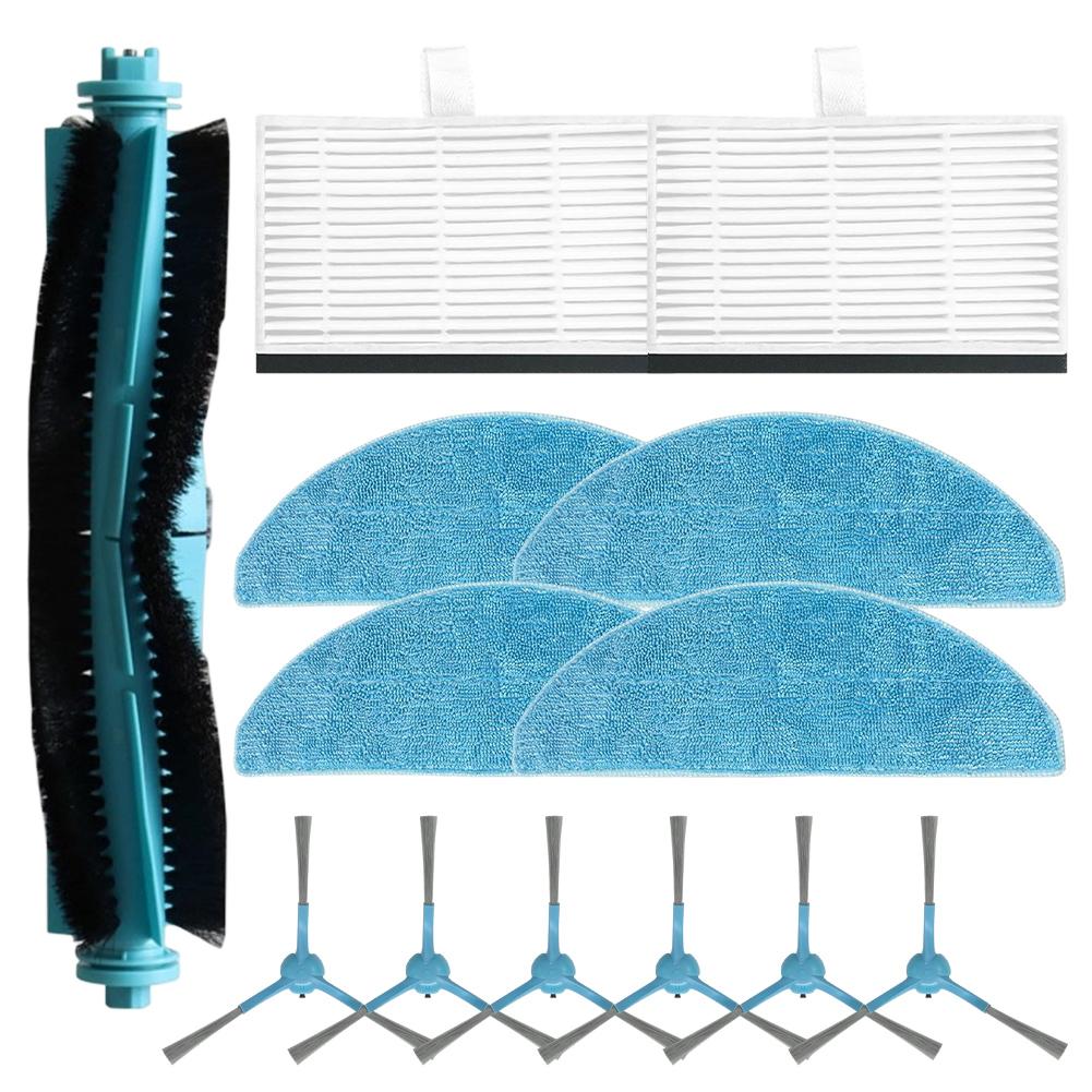 Main Brush Side Brushes Kit Replacement For Liectroux G7 / For AENO RC1S / For EVOLUTIO For AIRO Vacuum Cleaner Spare Parts
